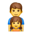 Family: Man, Girl on Samsung One UI