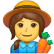 Woman Farmer on Samsung One UI