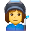 Woman Factory Worker on Samsung One UI