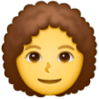 Woman: Curly Hair on Samsung One UI