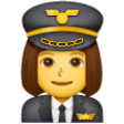 Woman Pilot on Samsung One UI
