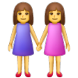 Two Women Holding Hands on Samsung One UI