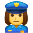 Woman Police Officer on Samsung One UI