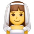 Woman With Veil on Samsung One UI
