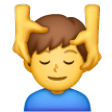 Man Getting Massage on Samsung One UI