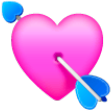 Heart With Arrow on Samsung One UI