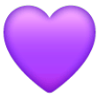 Purple Heart on Samsung One UI