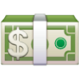 Banknote With Dollar Sign on Samsung One UI