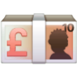 Banknote With Pound Sign on Samsung One UI