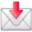 Envelope With Downwards Arrow Above on Samsung One UI