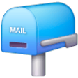 Closed Mailbox With Lowered Flag on Samsung One UI