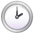Clock Face Two Oclock on Samsung One UI