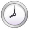 Clock Face Eight Oclock on Samsung One UI