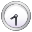 Clock Face Eight-thirty on Samsung One UI
