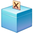 Ballot Box With Ballot on Samsung One UI