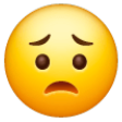 Worried Face on Samsung One UI