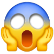 Face Screaming In Fear on Samsung One UI