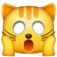 Weary Cat Face on Samsung One UI