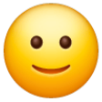 Slightly Smiling Face on Samsung One UI