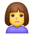 Woman Pouting on Samsung One UI