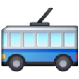 Trolleybus on Samsung One UI