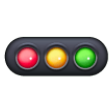 Horizontal Traffic Light on Samsung One UI