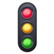 Vertical Traffic Light on Samsung One UI