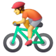 Bicyclist on Samsung One UI