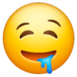 Drooling Face on Samsung One UI
