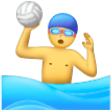 Man Playing Water Polo on Samsung One UI