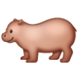 Hippopotamus on Samsung One UI