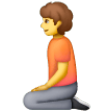 Kneeling Person on Samsung One UI