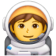Astronaut on Samsung One UI