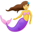 Mermaid on Samsung One UI