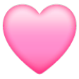 Pink Heart on Samsung One UI