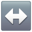 Left Right Arrow on Samsung One UI