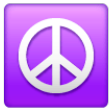Peace Symbol on Samsung One UI