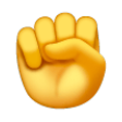Raised Fist on Samsung One UI