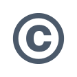 Copyright Sign on Tossface