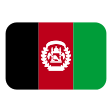 Afghanistan Flag on Tossface