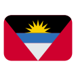 Antigua & Barbuda Flag on Tossface
