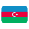 Azerbaijan Flag on Tossface