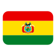 Bolivia Flag on Tossface