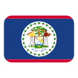 Belize Flag on Tossface