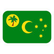 Cocos (keeling) Islands Flag on Tossface