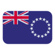 Cook Islands Flag on Tossface