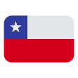 Chile Flag on Tossface