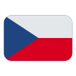 Czechia Flag on Tossface