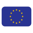 European Union Flag on Tossface