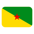 French Guiana Flag on Tossface